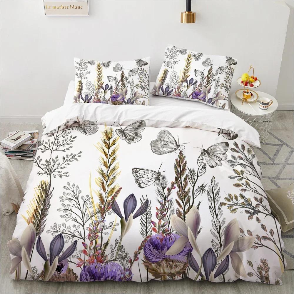 

Luxury And Comfortable Stylish Pattern Duvet Cover Set With Duvet Cover And Pillowcases King Queen Twin Sizes For All Ages 70x133cm 2pcs