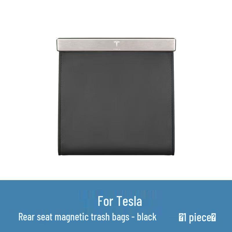 Tesla Rear Seat Magnetic LED Trash Bag