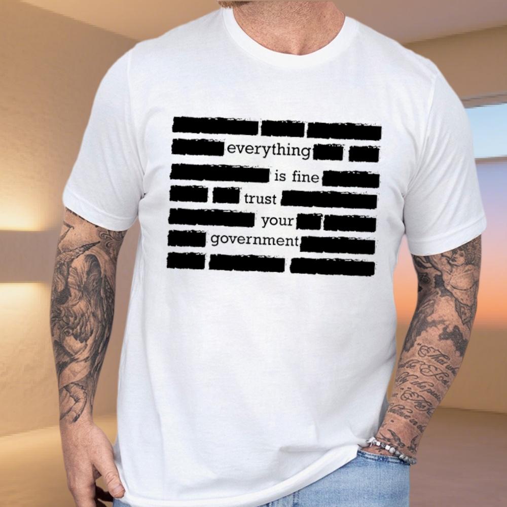 Fashion Pattern Unisexs Tshirt 100 Cotton Printed Loose And Casual Comfortable And Trendy Tshirt