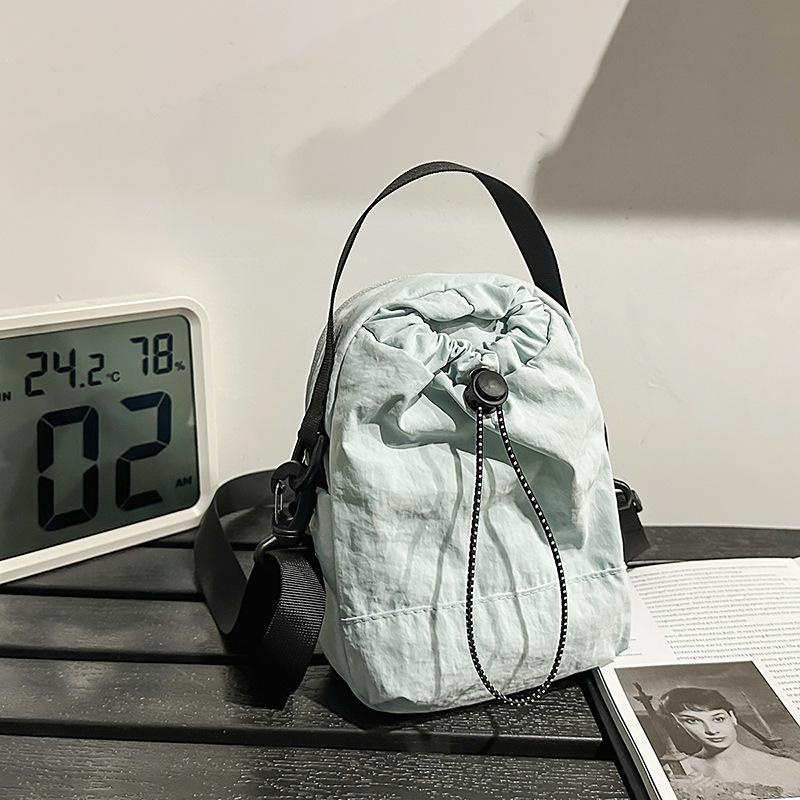 Mountain Camping Couple Bag Boys Trendy Cool Messenger Bag Outdoor Sports Water Cup Bag Women'S Sports Mobile Phone Bag
