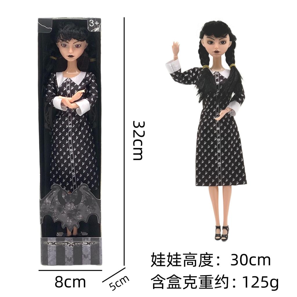 Adams' One Wednesday Doll Academy School Uniform Costume Rave'n Doll