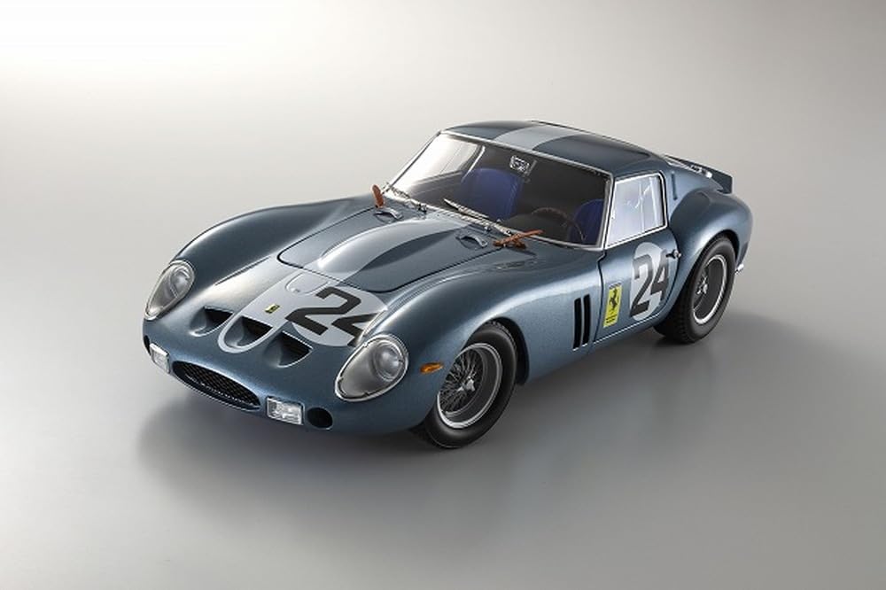 Kyosho Original Ferrari 250GTO 1962 Sebring Completed Product KS08438D 1/18 #24 (Blue)