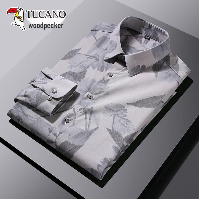 TUCANO Men s Floral Print Polo Shirt 4XL