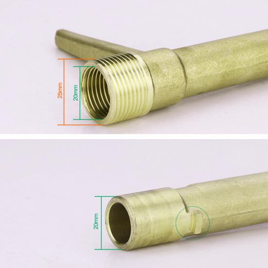 Schnellkupplungsventil, weit verbreitet, robuster 3/4-Zoll-Wassereinlassventil-Sprinklerschlüssel aus Kupfer für die Landwirtschaft