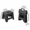 Heavy-Duty Folding Stool Collapsible Camping Stool Lightweight Step Chair  Picnic