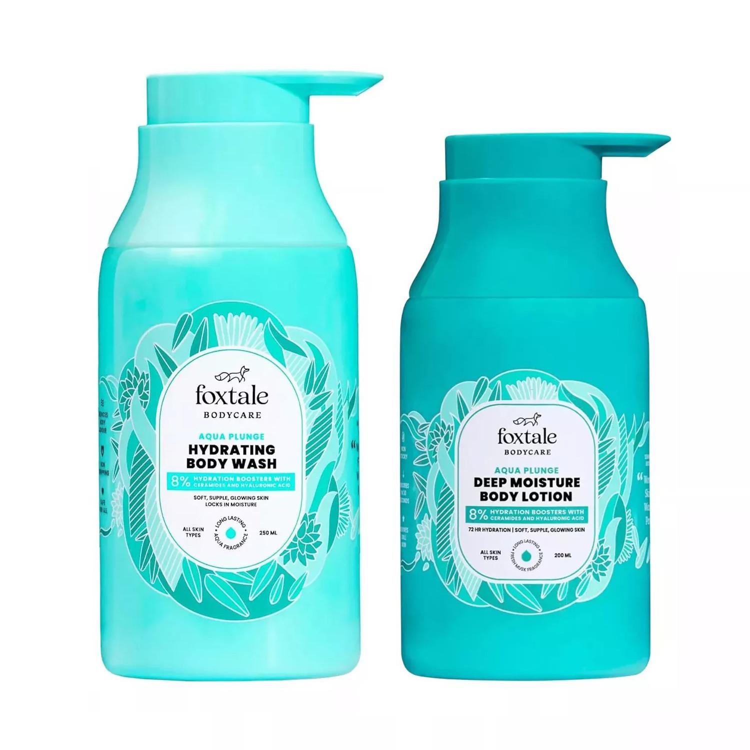 

Увлажняющий набор (250 мл + 200 мл), Happy Hydration Duo Set, Foxtale