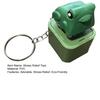 Frog Croaking Fidget Toy with Light & Sound Rechargeable Keyboard Fidget Toy Portable Anxiety Relief Fidget Keychain Sensory Decompression Gadget