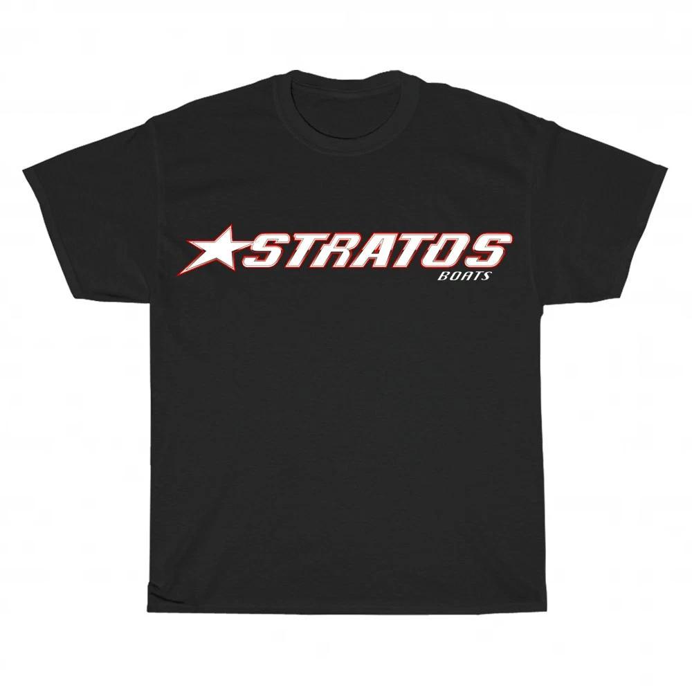 New Stratos Boats & Yachts Logo  Unisex T-Shirt Funny Size S to 5XL XL