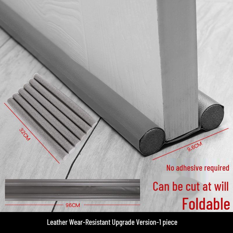 Enhanced Double-Sided Door Bottom Seal for Soundproofing, Insulation, and Insect Protection