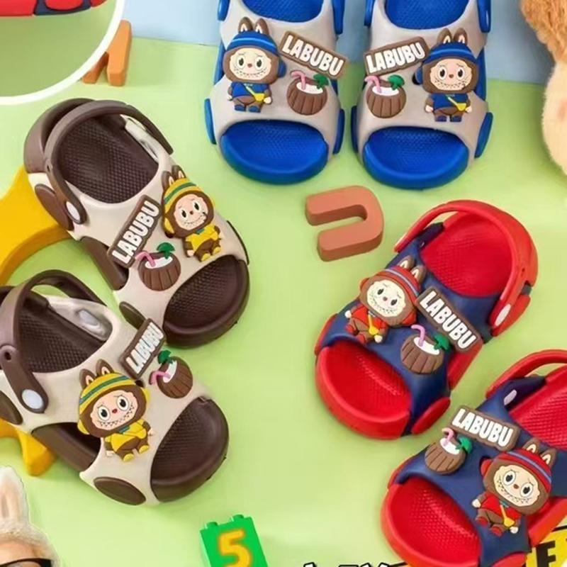 Labubu Charms Tøfler Dekorative DIY-tilbehør Sko Blomst Sandaler Ornamenter Skodekorasjon Skospenne