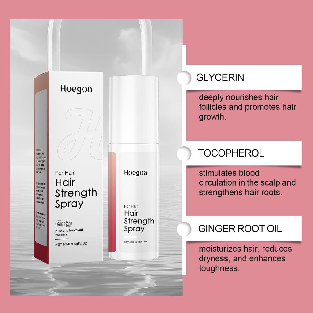 HOEGOA Gentle Nourishing Hair Spray - Moisturizes Scalp & Smoothens Hair