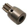 4.98mm Shaft 7 Teeth Gear Sleeve Power Tools Accessories 3pcs 7T Gear Easy To Install Metal Practical Brand New