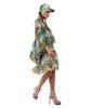 GREEDILOUS Mint Chandelier Ruffle Dress