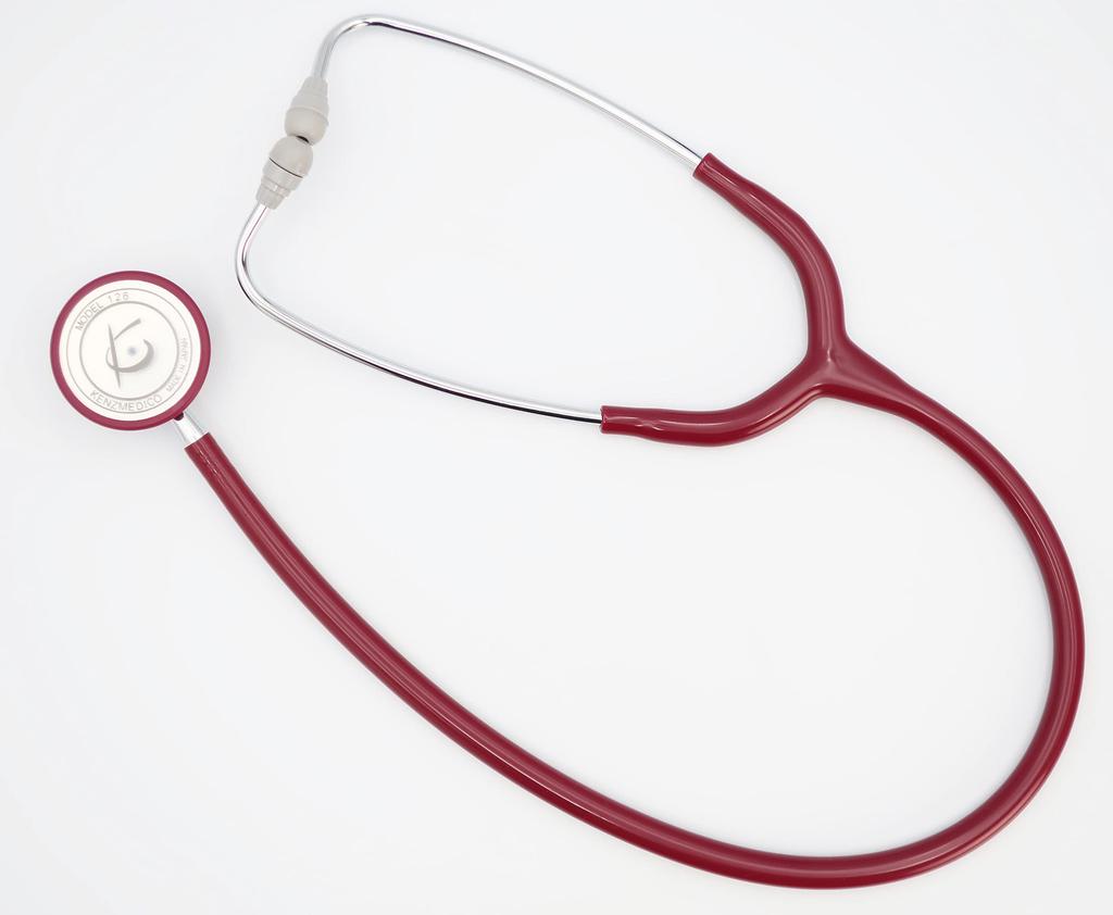 Nursing Phonet 126 III Double Burgundy No. Stethoscope,
