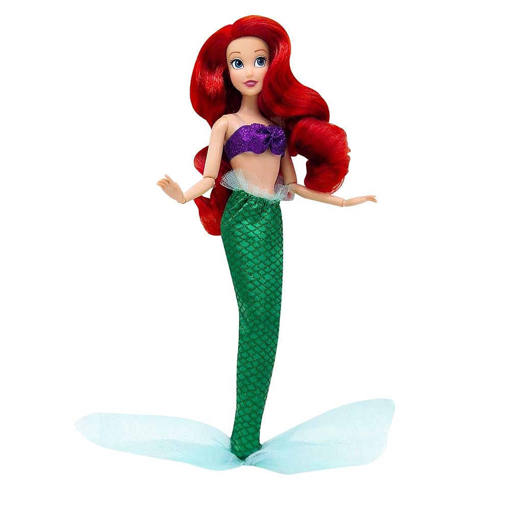 Disney Ariel Klasická panenka Malá mořská víla 28 cm – – ½