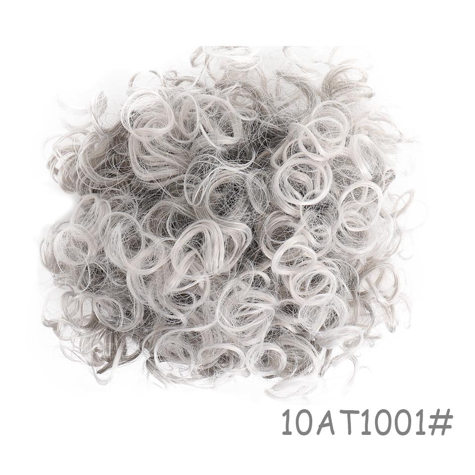 Puff Drawstring Hair Buns Ponytail Kinky Curly Chignon Hair Extension Hair Synthetic Short Extensions Hairpieces Updo Hair for Women