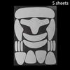 16Pcs Reusable Face Silicone Face Forehead Cheek Chin Sticker Face Skin Lifting Patches