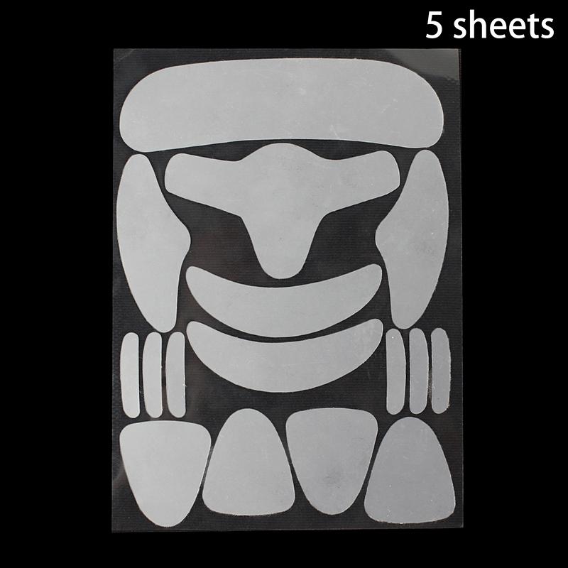 16Pcs Reusable Face Silicone Face Forehead Cheek Chin Sticker Face Skin Lifting Patches