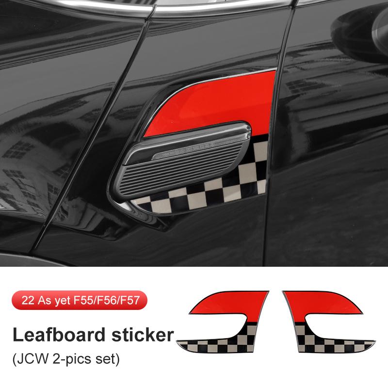 For BMW MiNi F56/55 Decorative Stickers Mini Cooper F56/55 Turn Signal Stickers Modification Interior Stickers