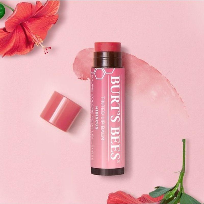 BURT’S BEES Tinted Lip Balm Hibiscus FREE