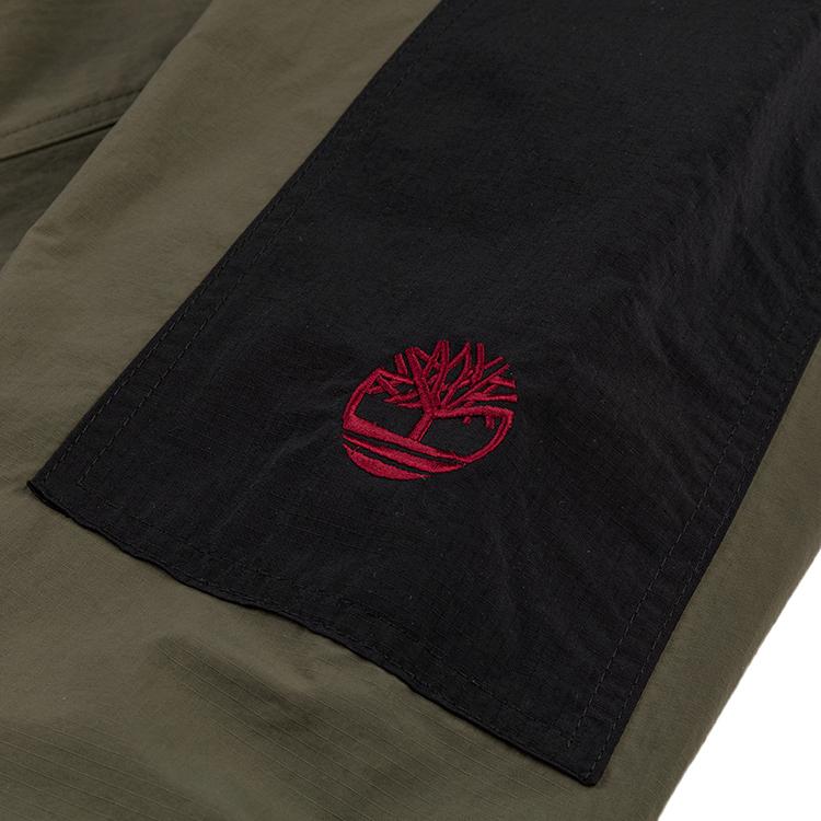 Timberland Outdoor Casual Water-Resistant Loose Fit Stand Collar Long Sleeve Jacket Men Jacket Army-Green A6FE2A58