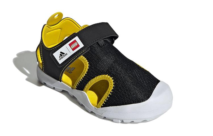 Adidas Captain Toey Captaintoey K Children's Sandals Black Yellow Kids' GY5089