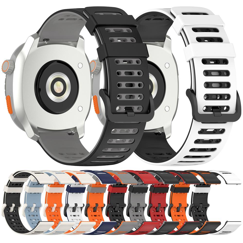 22mm Strap For Xiaomi Watch S1 Pro/Active S3 Color 2 Mi Watch Bracelet For Xiaomi Watch S4 Sport S2 46mm/42mm Silicone Soft Band