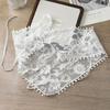 Lace Triangular Scarf Hair Band Headscarf Veil 2025 Belt Ribbon Edited Hair Hair Band Accessories Korean Girl Women Kerchief