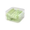Multifunctional 2-in-1 Ice Cube Mold Press-Type Reusable Ice Cube Tray Easy Release Large Capacity Sorbet Mold Household