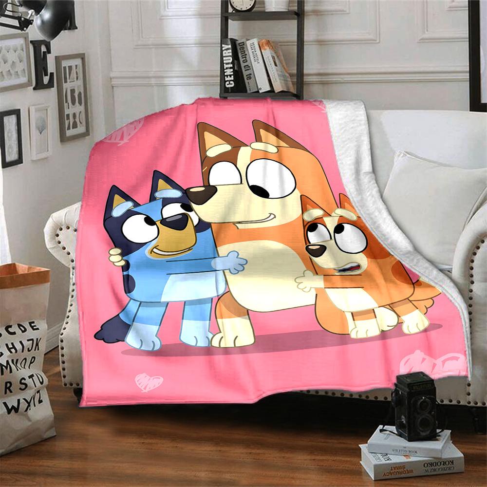 1 Stück B-Blucy Decke, Geschenk, für Männer und Frauen, Weiche Decke, Gut für Schlafsofa Couch Reisen, Leichte Flanelldecke