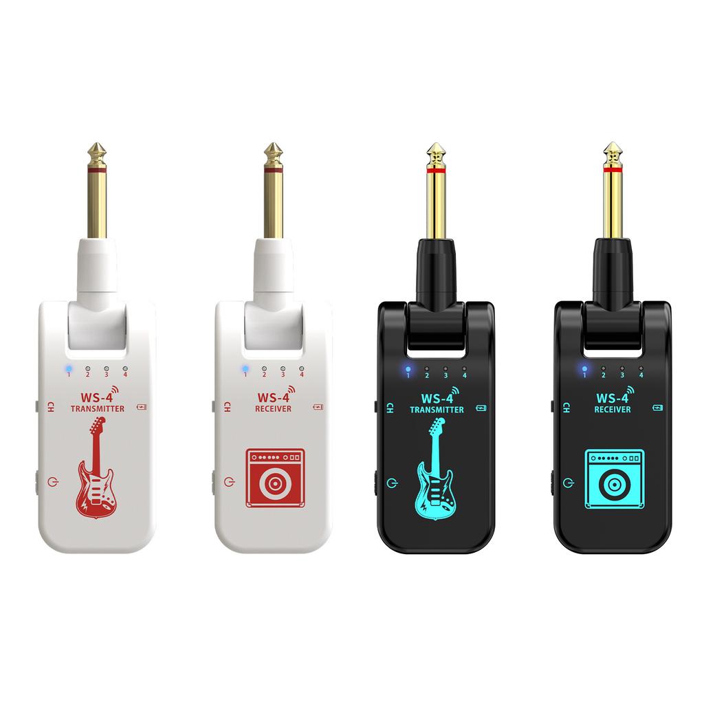Wireless Guitar Transmitters Receiver 2.4GHz Wireless Guitar System Sound Wireless Transmitters Receiver for Guitar