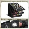 Collection Showcase Badge Organizer Compact Pin Storage Solution Compact Storage Solution Five-Page Layout For Collectors