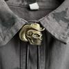 Bolo Tie for Male Skull Bolo Tie Necktie Collar Pendant Western Necklace for Teens Cowboy Rodeos Neckwear