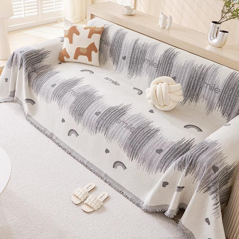 Small fresh sofa towel, a whole cover 2025 new four-season universal sofa cushion, non-slip all-inclusive sofa cover