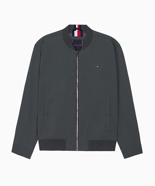 Tommy Hilfiger Nylon Blend Regular Fit Bomber Jacket (T12G1Wot702Ml1M04)