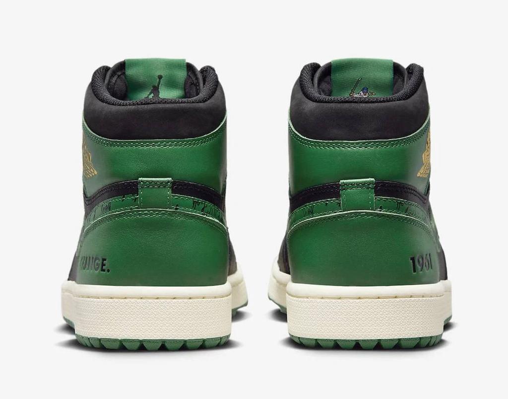 FJ0849-001 Eastside Golf Nike Air Jordan 1 High Golf Malachite 1961 (Men's)