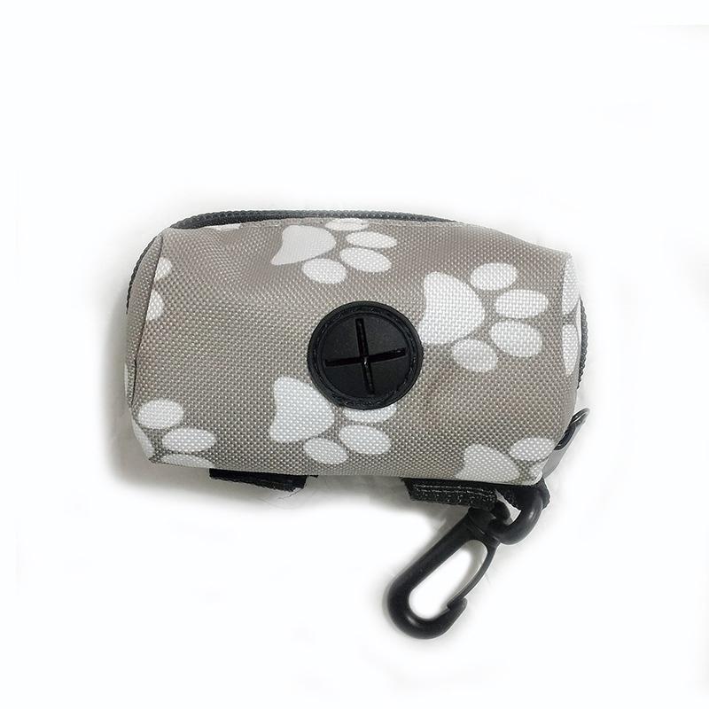 Supporto per sacchetti per escrementi di cani, guinzaglio, regolabile, mini, da viaggio, per la spazzatura, dispenser per sacchetti per escrementi di cani, strumenti per la pulizia degli animali domestici