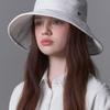 WHITE SANDS Linen Logo Jacquard Bucket Hat Lindos (4 Colors)