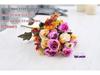 Fiori di Gigli Artificiali in Seta a Stelo Singolo per Decorazione Soggiorno o Tavola da Pranzo