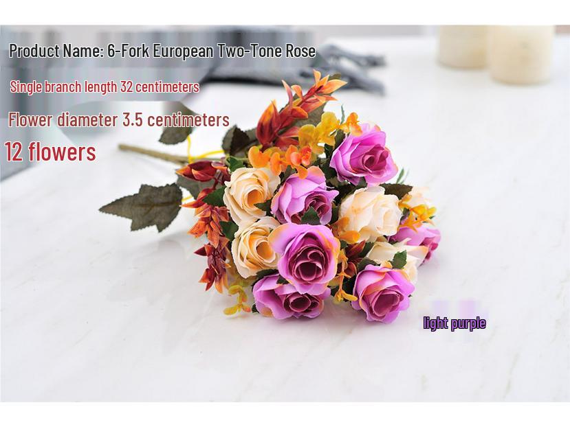 Fiori di Gigli Artificiali in Seta a Stelo Singolo per Decorazione Soggiorno o Tavola da Pranzo