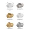 Wave Shaped Decorative Plate Ceramic Electroplating Irregular Jewelry Necklace Plate Light Luxury Corner Shaped Storage Tray