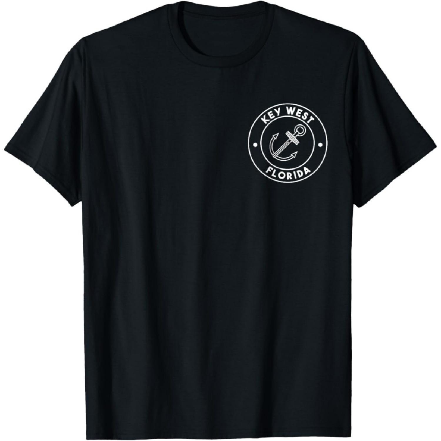 Key West Florida Souvenirs Pocket Logo T-Shirt S