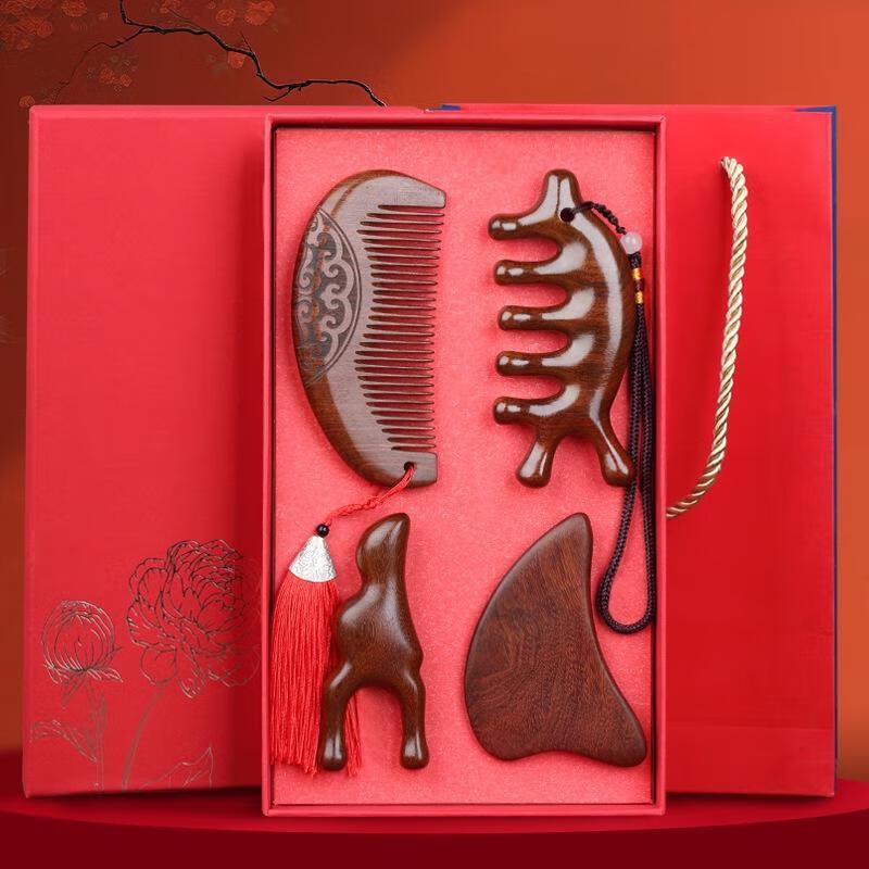 JINGRUIXIANG Wellness Comb & Massager Gift Sets