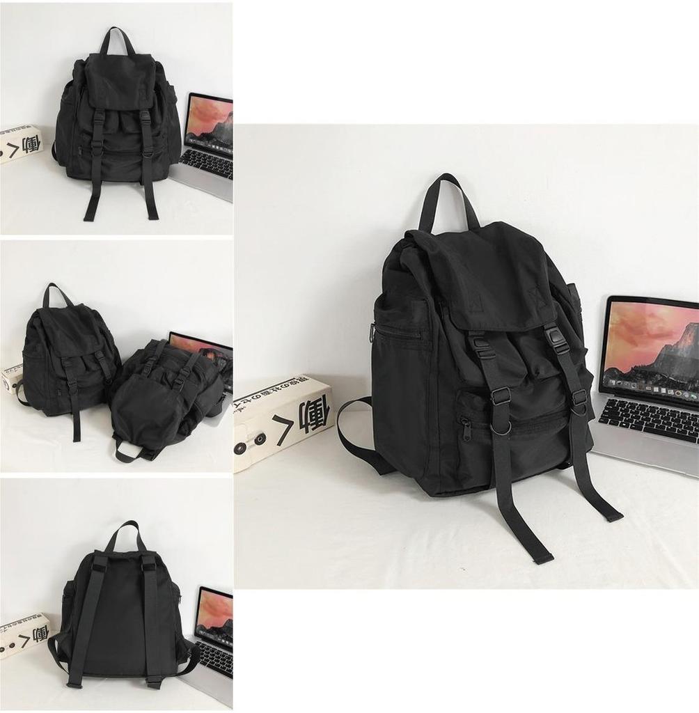 Large Capacity Oxford Fabric Backpack For Men Street Fashion Trend Wear-resistant Multiple Pockets
