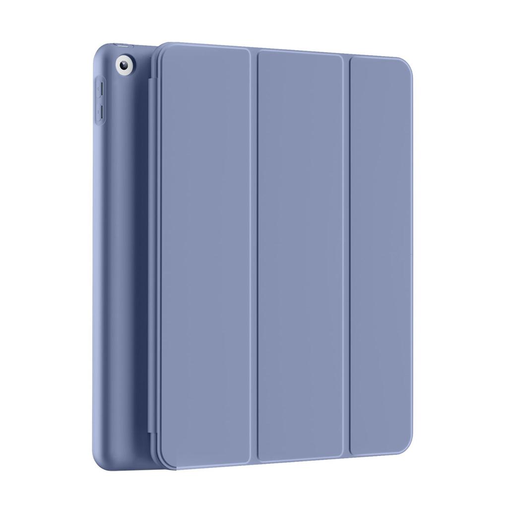 עבור iPad 10.2 2019 2020 2021 דור 7, 8, 9 כיסוי חכם מגנטי עם פליפ לגב לאייפד 7, 8, 9 עם גב סיליקון רך