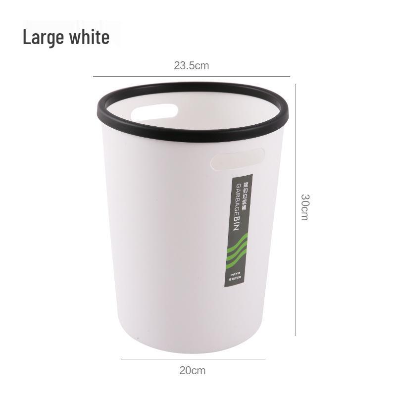 Multi-Room Trash Can: Kitchen, Bathroom, Bedroom, Office Use - Simple Classification Paper Basket