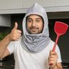 Splash Resistant Kitchen Face Shield Saliva-Proof Kitchen Hat Full Face Mask  Kitchen Cooking