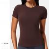 Womens Summer Yoga T Shirt With Breathable Fabric For Running And Fitness Practice