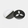 4Pcs Car Wheel Center Hub Cap Rim Cover Stickers Accessories For Mitsubishi Outlander Xl Ralliart Mirage L200 Galant Space Star