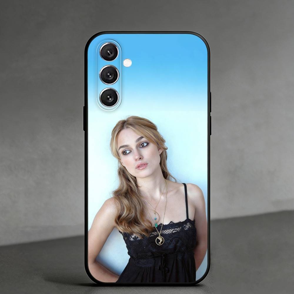 K-Keira Knightley Phone Case For Samsung Galaxy A91,80,73,72 ,71,53,52,32 ,31,22,21s,20,Soft Black Case